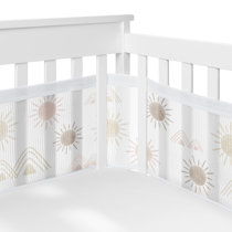 Sweet jojo crib outlet rail cover